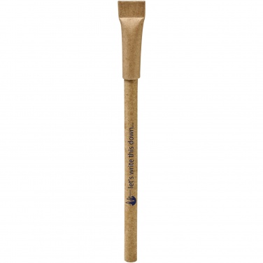 Logotrade promotional item image of: Asilah recycled paper ballpoint pen