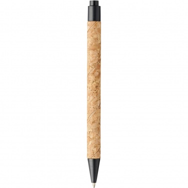 Logotrade promotional products photo of: Midar cork and wheat straw ballpoint pen