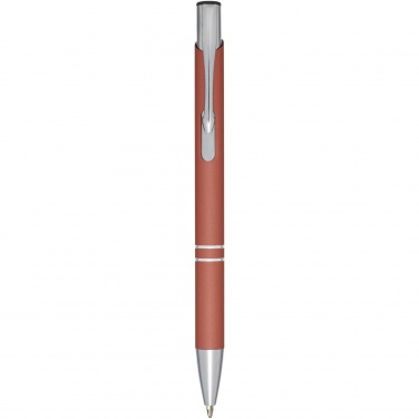 Logotrade promotional product picture of: Moneta soft touch ballpoint pen