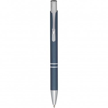 Logo trade advertising products picture of: Moneta soft touch ballpoint pen
