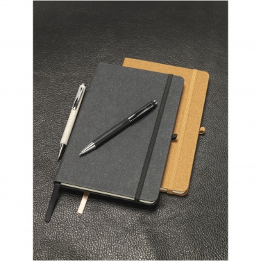 Logo trade promotional gift photo of: Atlana leather pieces notebook