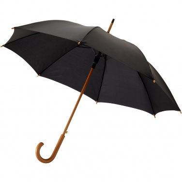 Logotrade promotional giveaways photo of: Kyle 23" auto open umbrella wooden shaft and handle