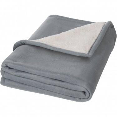 Logotrade promotional gifts photo of: Springwood soft fleece and sherpa plaid blanket