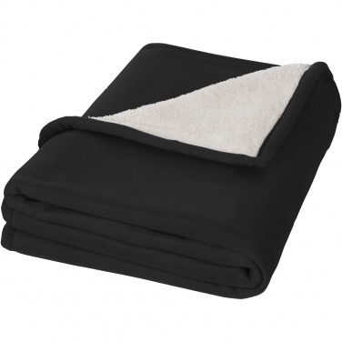 Logotrade promotional giveaway image of: Springwood soft fleece and sherpa plaid blanket