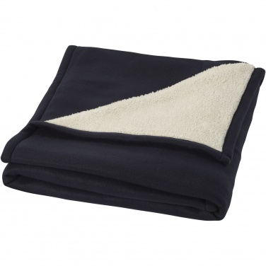 Logotrade advertising product image of: Springwood soft fleece and sherpa plaid blanket