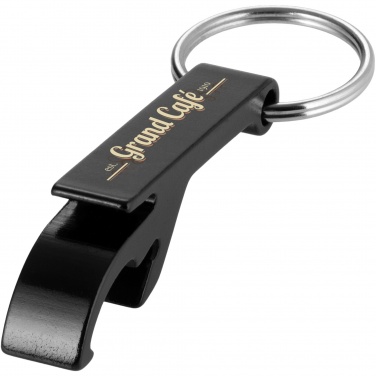 Logo trade promotional products image of: Tao bottle and can opener keychain