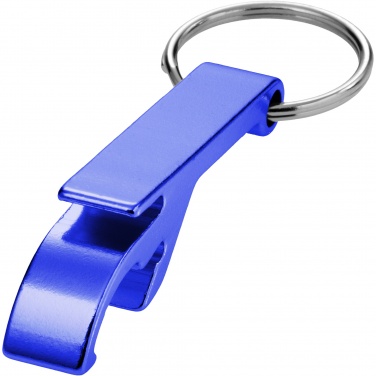 Logo trade promotional item photo of: Tao bottle and can opener keychain
