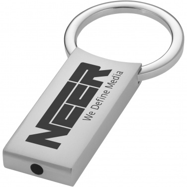 Logo trade promotional giveaway photo of: Omar rectangular keychain