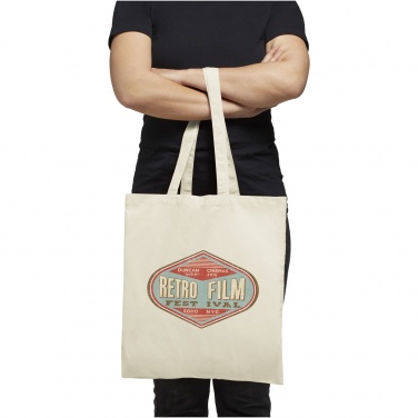 Logo trade advertising products picture of: Carolina 100 g/m² cotton tote bag 7L
