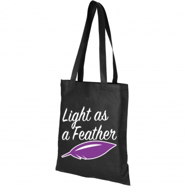 Logo trade promotional gifts image of: Zeus large non-woven convention tote bag 6L