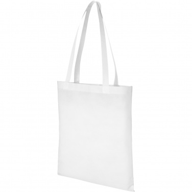Logo trade promotional products image of: Zeus large non-woven convention tote bag 6L