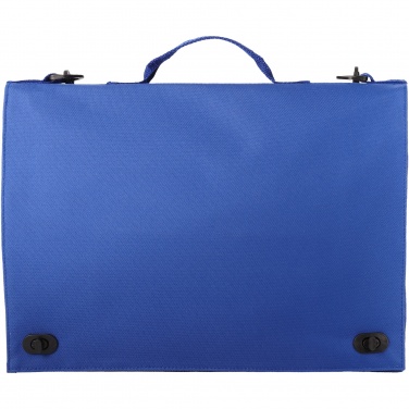 Logo trade corporate gift photo of: Santa Fe 2-buckle closure conference bag 6L