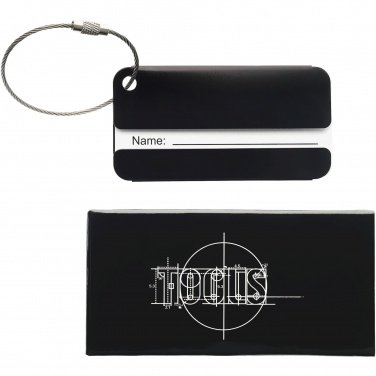 Logo trade advertising products picture of: Discovery luggage tag