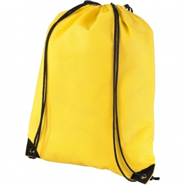 Logo trade corporate gift photo of: Evergreen non-woven drawstring bag 5L