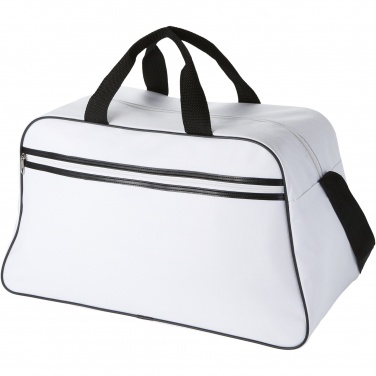 Logotrade business gifts photo of: San Jose 2-stripe sports duffel bag 30L