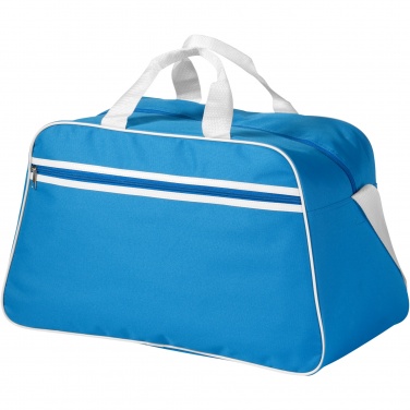 Logotrade promotional giveaways photo of: San Jose 2-stripe sports duffel bag 30L