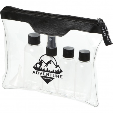 Logo trade promotional giveaways picture of: Munich airline approved travel bottle set