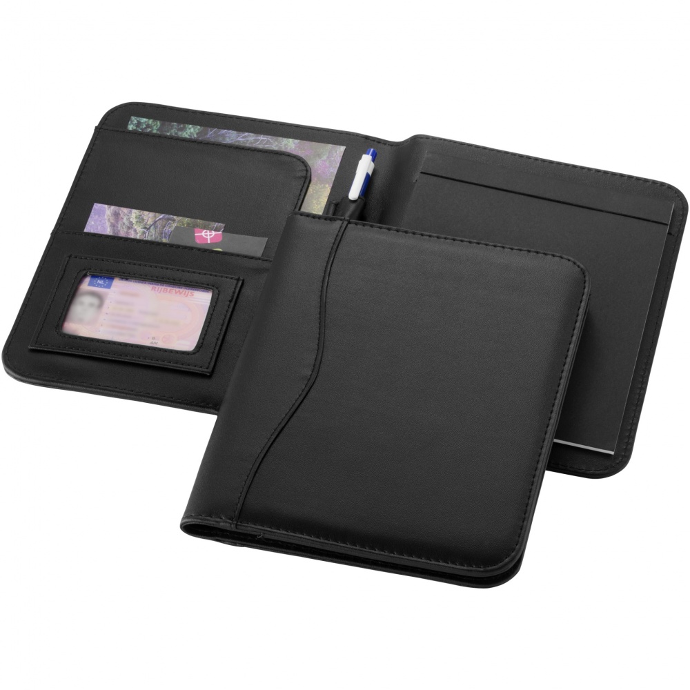 Logo trade promotional items picture of: Ebony A5 portfolio