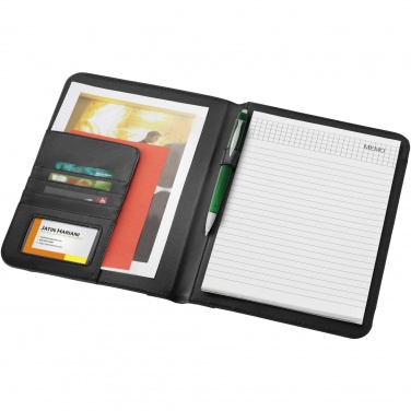 Logo trade business gift photo of: Ebony A4 portfolio
