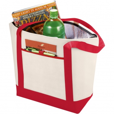 Logo trade promotional product photo of: Lighthouse non-woven cooler tote 21L
