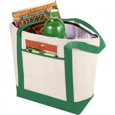 Logo trade promotional merchandise picture of: Lighthouse non-woven cooler tote 21L