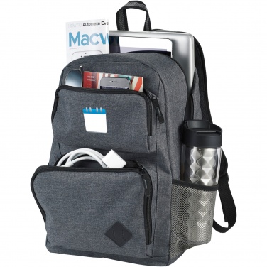 Logo trade promotional merchandise image of: Graphite Deluxe 15" laptop backpack 20L