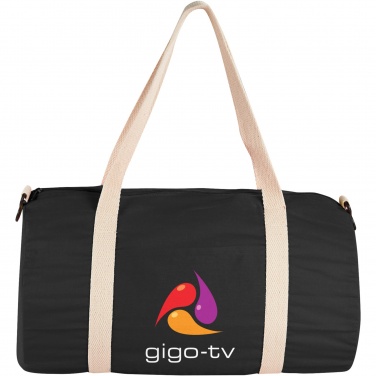 Logotrade corporate gift image of: Cochichuate cotton barrel duffel bag 25L