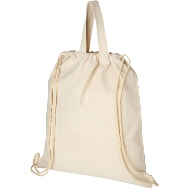 Logo trade corporate gifts picture of: Pheebs 210 g/m² recycled drawstring bag 6L