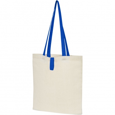 Logo trade business gifts image of: Nevada 100 g/m² cotton foldable tote bag 7L