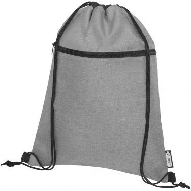Logo trade promotional gift photo of: Ross RPET drawstring bag 5L