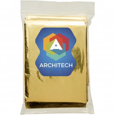 Logo trade promotional products image of: Frederik 2-function emergency blanket