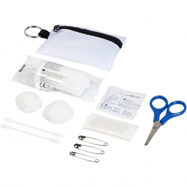 Logo trade advertising products picture of: Valdemar 16-piece first aid keyring pouch