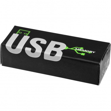 Logo trade business gift photo of: Flat 4GB USB flash drive