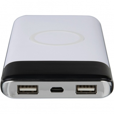 Logo trade promotional items image of: Constant 10.000 mAh wireless power bank with LED
