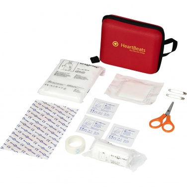 Logo trade promotional giveaways picture of: Healer 16-piece first aid kit