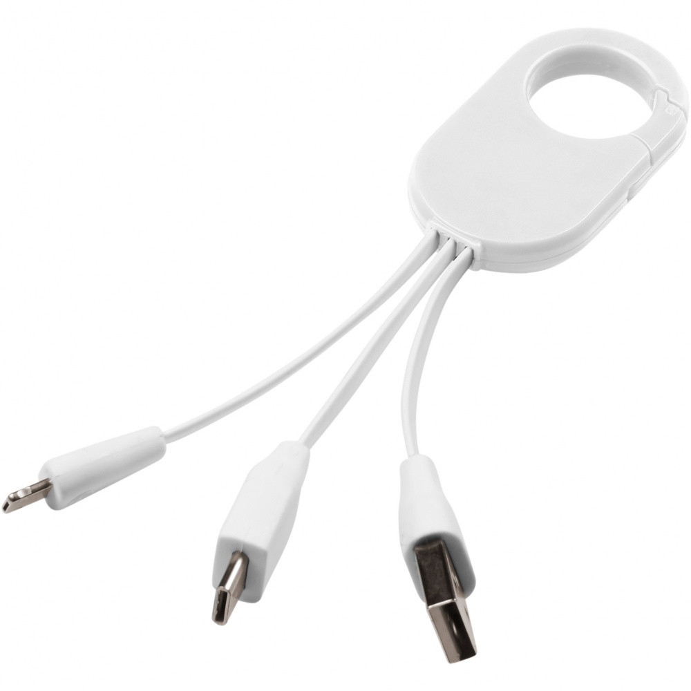 Logo trade corporate gifts picture of: Troop 3-in-1 charging cable