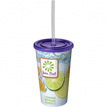 Logo trade promotional giveaway photo of: Brite-Americano® 350 ml double-walled stadium cup