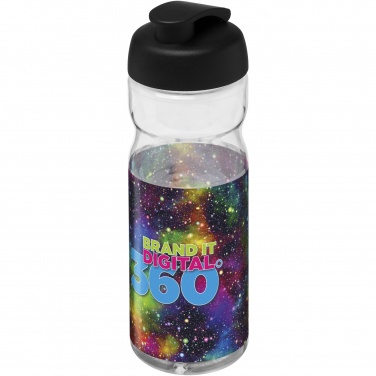 Logo trade business gifts image of: H2O Active® Base 650 ml flip lid sport bottle