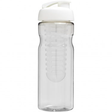 Logo trade advertising product photo of: H2O Active® Base 650 ml flip lid sport bottle & infuser