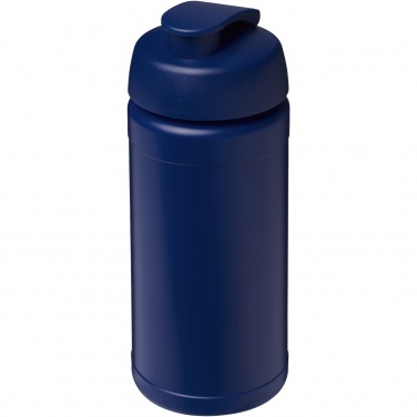 Logo trade promotional giveaways picture of: Baseline® Plus 500 ml flip lid sport bottle
