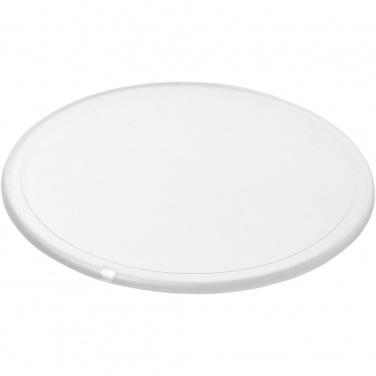 Logo trade advertising products image of: Renzo round plastic coaster