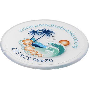 Logo trade promotional products picture of: Renzo round plastic coaster