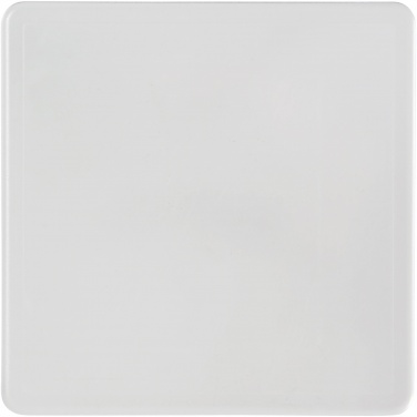 Logo trade promotional giveaways picture of: Renzo square plastic coaster