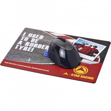 Logo trade advertising product photo of: Brite-Mat® mouse mat with tyre material