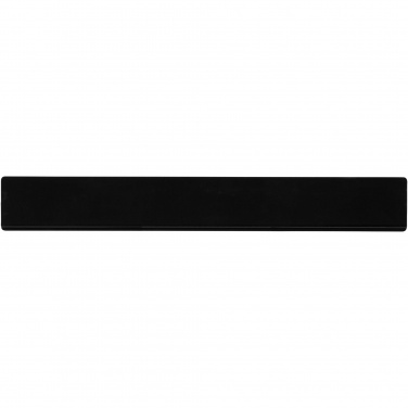Logo trade promotional products image of: Terran 30 cm ruler from 100% recycled plastic