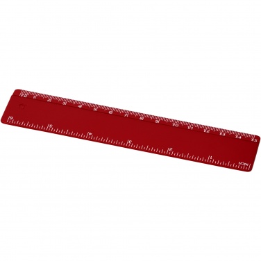 Logo trade corporate gift photo of: Renzo 15 cm plastic ruler