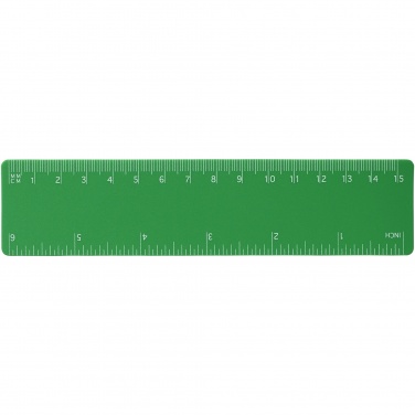 Logo trade promotional product photo of: Rothko 15 cm plastic ruler