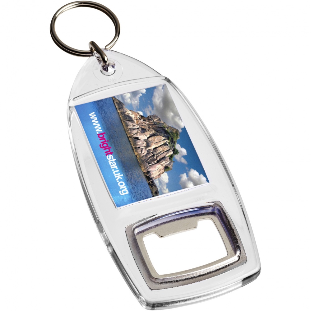 Logotrade advertising product image of: Jibe R1 bottle opener keychain