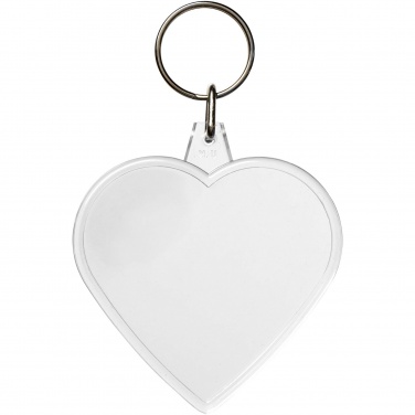 Logotrade promotional product picture of: Combo heart-shaped keychain