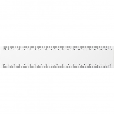 Logo trade promotional giveaways image of: Arc 20 cm flexible ruler